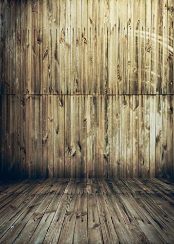 CameRait Wood series theme 5X7FT Indoor Studio Photography Background Computer-printed Poly Fabric Seamless Backdrop MK85