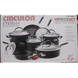 Circulon Premier Professional 13 Piece Hard Anodized Cookware Set by Circulon Pot set