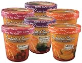 Sorbetto Classico Variety Pack (2-Count: Mango, Raspberry, Blackberry Cabernet), 16-Ounce Cups (Pack of 6)
