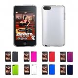 SILVER Matte Slim Fit Crystal Case Back Cover Protector for Apple iPod Touch 2G 2nd Generation 8GB 16GB 32GB + Screen Protector