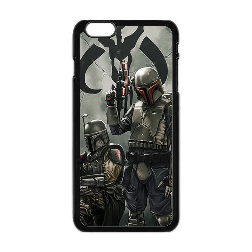 WEIWEI Star Wars Mandalorian Cell Phone Case for Iphone 6 Plus