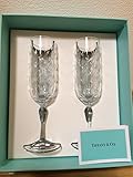 【TIFFANY&CO/ティファニー】フローレット　ペア　シャンパングラス