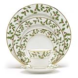 Noritake Holly & Berry Gold 5-Piece Place Setting