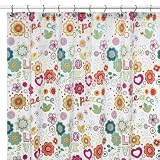 Peace and Love Peva Shower Curtain