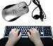2-piece Set: ValueRays&Acirc;&reg; USB Warm Mouse & USB Warm Keyboard Pad, Heated Keyboard Pad, Heated Mouse, Warm Mouse, Heated Computer Mouse, Warm Computer Mouse, Ergonomic Keyboard Pad, Keyboard Wrist Rest, Ergonomic Mouse, Infrared Heating Pad, USB Hand Warmers, 2-piece Set - FREE SHIPPING + $2 Handling!