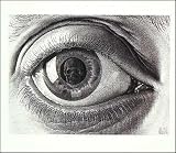 Eye by MC Escher ~ Poster Approx 22 X 16 Inches