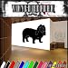 Dogs Hound Petit Basset Griffon Vendeen Vinyl Decal Wall Art Sticker Mural