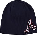 Atlanta Braves '47 Brand Navy Mammoth Beanie Knit Hat