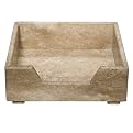 Marble Napkin Holder - Mocha