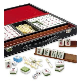 Mah Jongg in a deluxe faux leather case