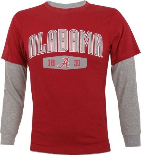 Buy Alabama Crimson Tide Vapor Double Layer Long Sleeve Thermal T-Shirt
