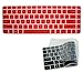 3-Pack Translucent Ultra Thin Soft Silicone Gel Keyboard Protector Skin Cover for 15.6-Inch HP 2000 Laptop PC, such as HP 2000-350US, 2000-299WM, 2000-416dx, 2000-2a20nr, 2000-2a22NR, 2000-2b30dx, 2000-2d10NR, 2000-2b19WM, 2000-2b80DX, 2000-2b49WM, 2000-2c29WM, 2000-2d20NR, 2000-2d64NR, 2000-2d09wm with CaseBuy Retail Packaging (Black + Clear +Red)