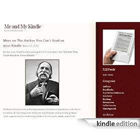 Me and My Kindle