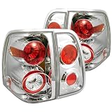 03-07 Lincoln Navigator Euro Taillights - Chrome 