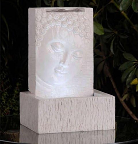 Tabletop LED Lit Buddha Fountain