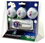 Mississippi Rebels - Ole Miss 3 Golf Ball Gift Pack w/ Kool Tool - NCAA College Athletics