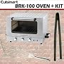 Cuisinart BRK-100 Stainless Steel Classic Brick Oven w/ Utensil Bundle