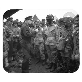 Eisenhower on D-day Mouse Pad