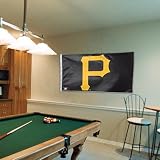 MLB Pittsburgh Pirates 3-by-5 foot Sports House Flag