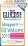 The New Glucose Revolution Shopper's Guide to GI Values 2010: The Authoritative Source of Glycemic Index Values for More Than 1,300 Foods