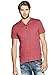 GUESS Men's Brynton Heather Henley Tee