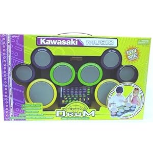 Kidztoyz Kawasaki Digital Drum Set by 