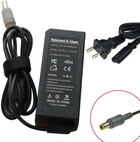 Brand New 65W Laptop AC Adapter/Power Supply Charger/Power Cord for IBM Lenovo Thinkpad
