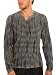 GUESS Reading Stripe Shirt, BLACK (L)