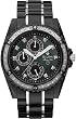 Stainless Steel Marine Star Mother of Pearl Black Dial with Diamonds