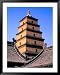 Big Goose Pagoda, in Former Temple of Great Maternal Grace, Built in Tang Dynasty, Xi'An, China Framed Art Poster Print by Bill Wassman, 39x49