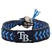 Tampa Bay Rays Team Color Baseball Bracelet