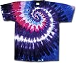 Sundog Cranberry Swirl Tie-Dye S/S T