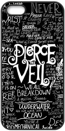 PTV Hard Rubber Phone Cover Case for iPhone 5,5S Cases