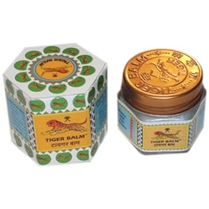Amazon.com : White Tiger Balm Headache Relief Cream 18G Pot : Body Gels