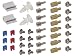 62 teiliges PC Einbau Schrauben Set für alle PC Gehäuse
