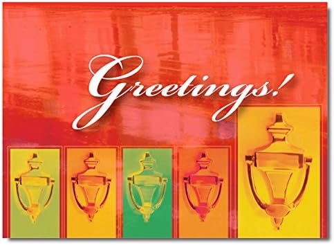 Realtor Holiday Card H1035. If you are involved in real estate and want to send your clients a greeting card this Christmas season, this is your card. 25 cards and 26 gold foil-lined envelopes. Keep in touch. Your satisfaction is guaranteed.