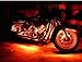 Million Color 10 PCS Flex Strip Motorcycle Cellphone Controlled LED Light Kits with Music Sync