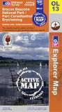 Brecon Beacons National Park - Eastern Area/Parc Cenedlaethol Bannau Brycheiniog - Ardal Ddwyreiniol (OS Explorer Map Active)