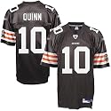 Brady Quinn Jersey: Reebok Brown Replica #10 Cleveland Browns Jersey