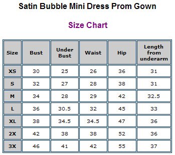 satin bubble mini dress prom formal holiday party cocktail gown bridesmaid   s