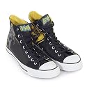 Converse All Star Dc Comic Shoes - Black/Yellow/Grey