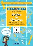 KEN KEN - 4 Grundrechenarten Level 1 f�r Kinder  ab 8: 34 x R�tsel-Rechen-Spa� mit Zahlenr�tseln - Miyamoto Tetsuya