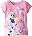 Disney Girls' Frozen Too Cute T-Shirt