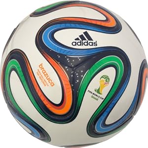 adidas Brazuca Top Replique Soccer Ball, size 5