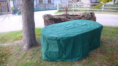 Garden Furniture Centre - Garden Furniture Cover - 160cm Rectangular Table Picture