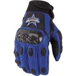Icon Merc Short Men's Leather Street Bike Racing Motrocycle Gloves - 2007 Model