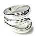 Studio Sterling Silver Twirl Top Ring