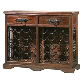 William Sheppee Tansen Two Drawer Wine Rack by William Sheppee USA