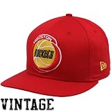 NBA New Era Houston Rockets Red 9FIFTY Back In The Day 2 Snapback Adjustable Hat