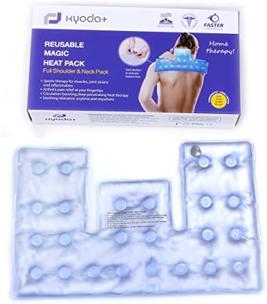 Reusable Heat Pad for Neck &amp; shoulder, Click-Activated Heat Pack